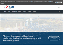 Tablet Screenshot of enms.pl